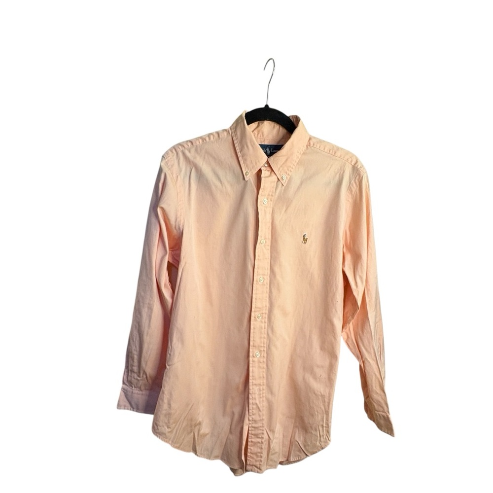 Polo by Ralph Lauren Men's Light Orange Shirt